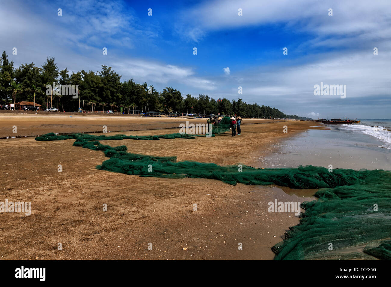 Summer pastime no one has the beach hi-res stock photography and images ...