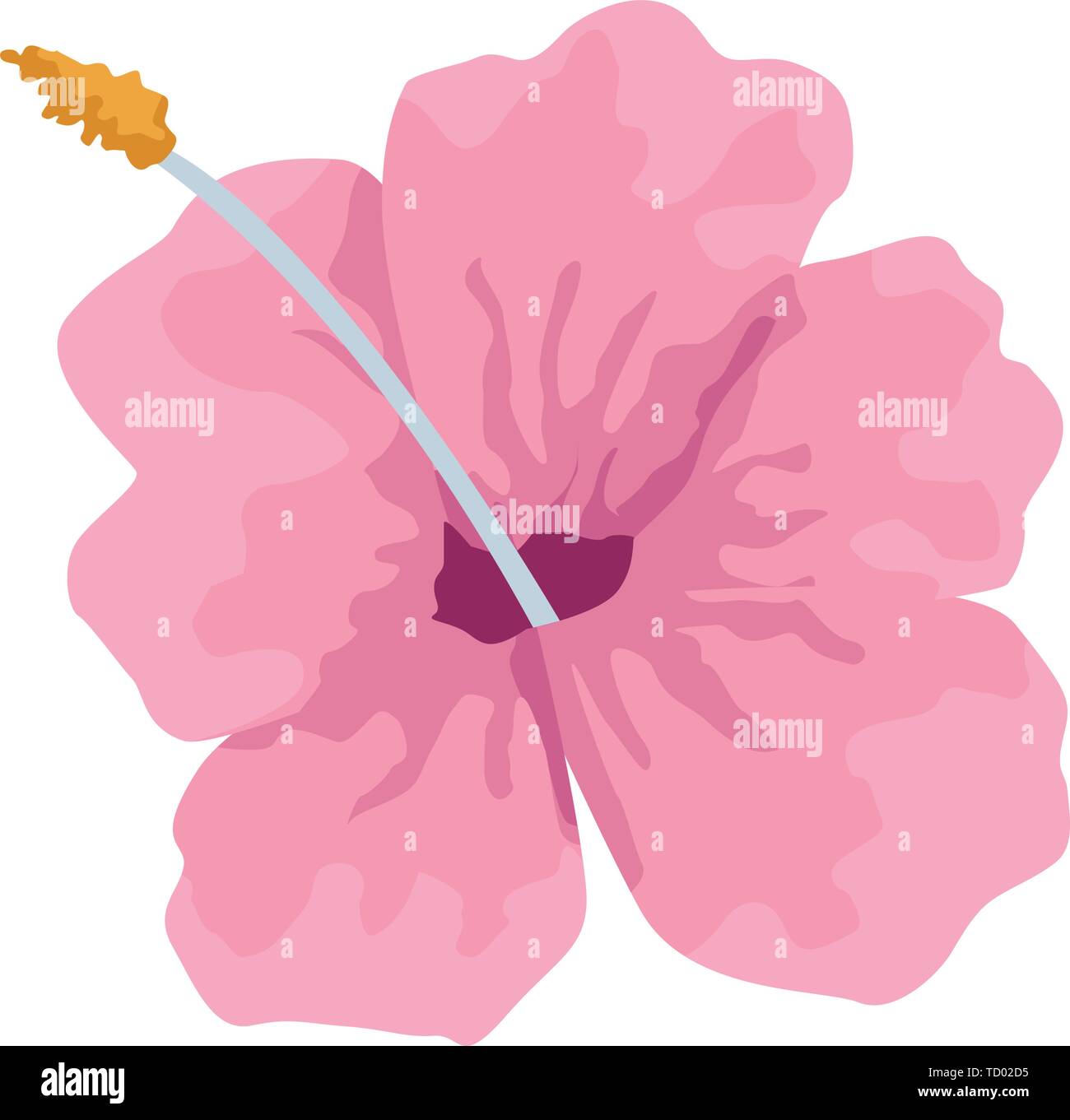 exotic tropical flower icon cartoon Stock Vector Image & Art - Alamy