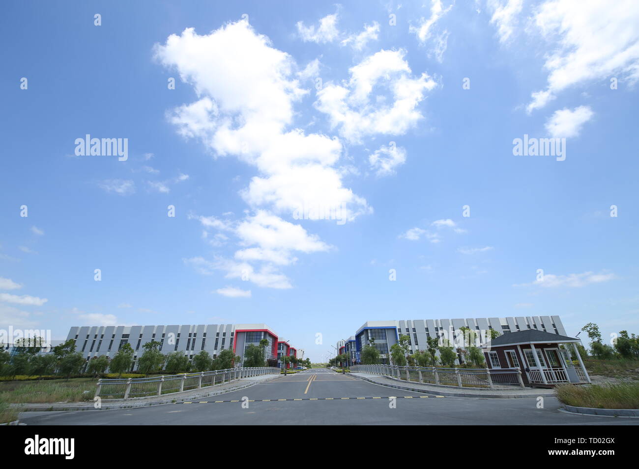 Industrial Park Development Zone Stock Photo Alamy