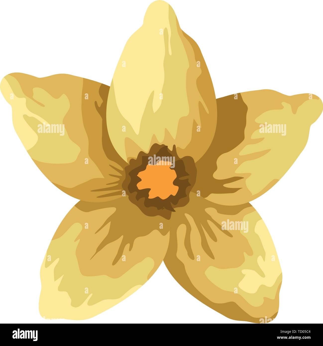 exotic tropical flower icon cartoon Stock Vector Image & Art - Alamy