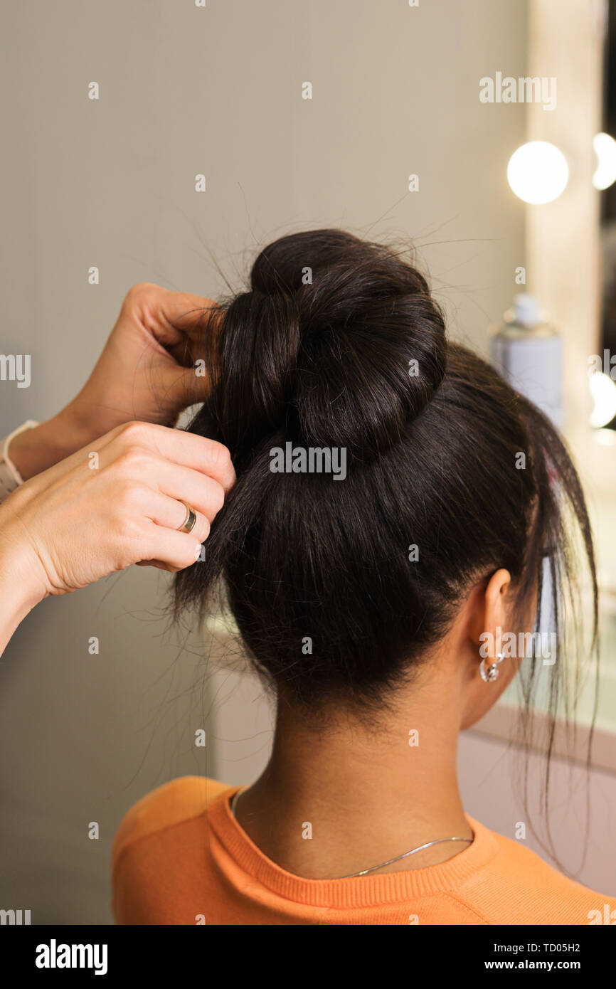 French Twist Hair Stock Photos French Twist Hair Stock Images