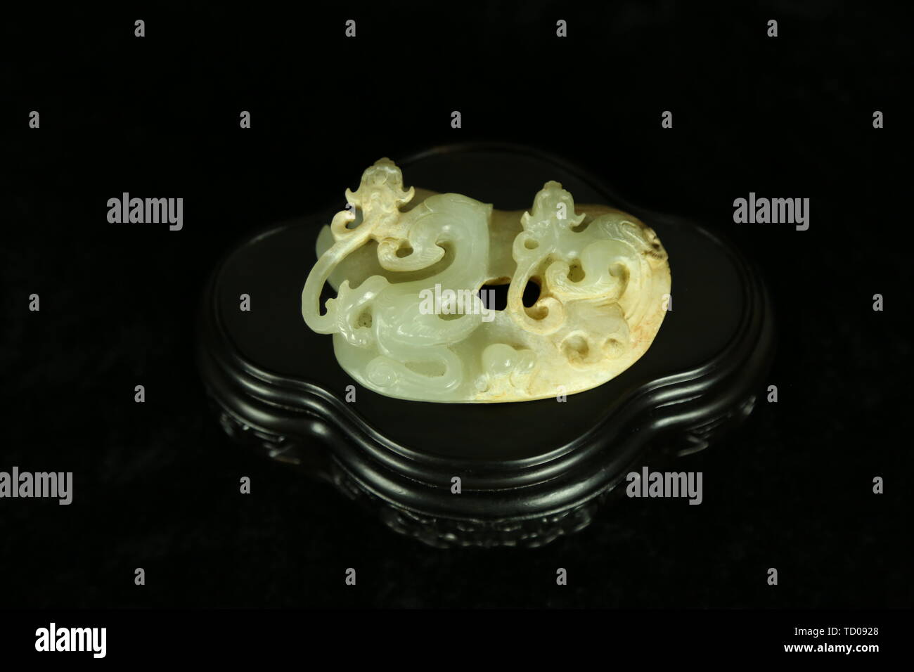 Jade antique jade vase Stock Photo Alamy