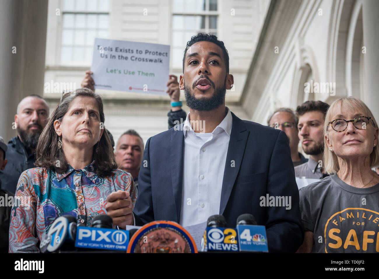 New York, USA. 10th June, 2019. NYC Council Member Anthony Reynoso at