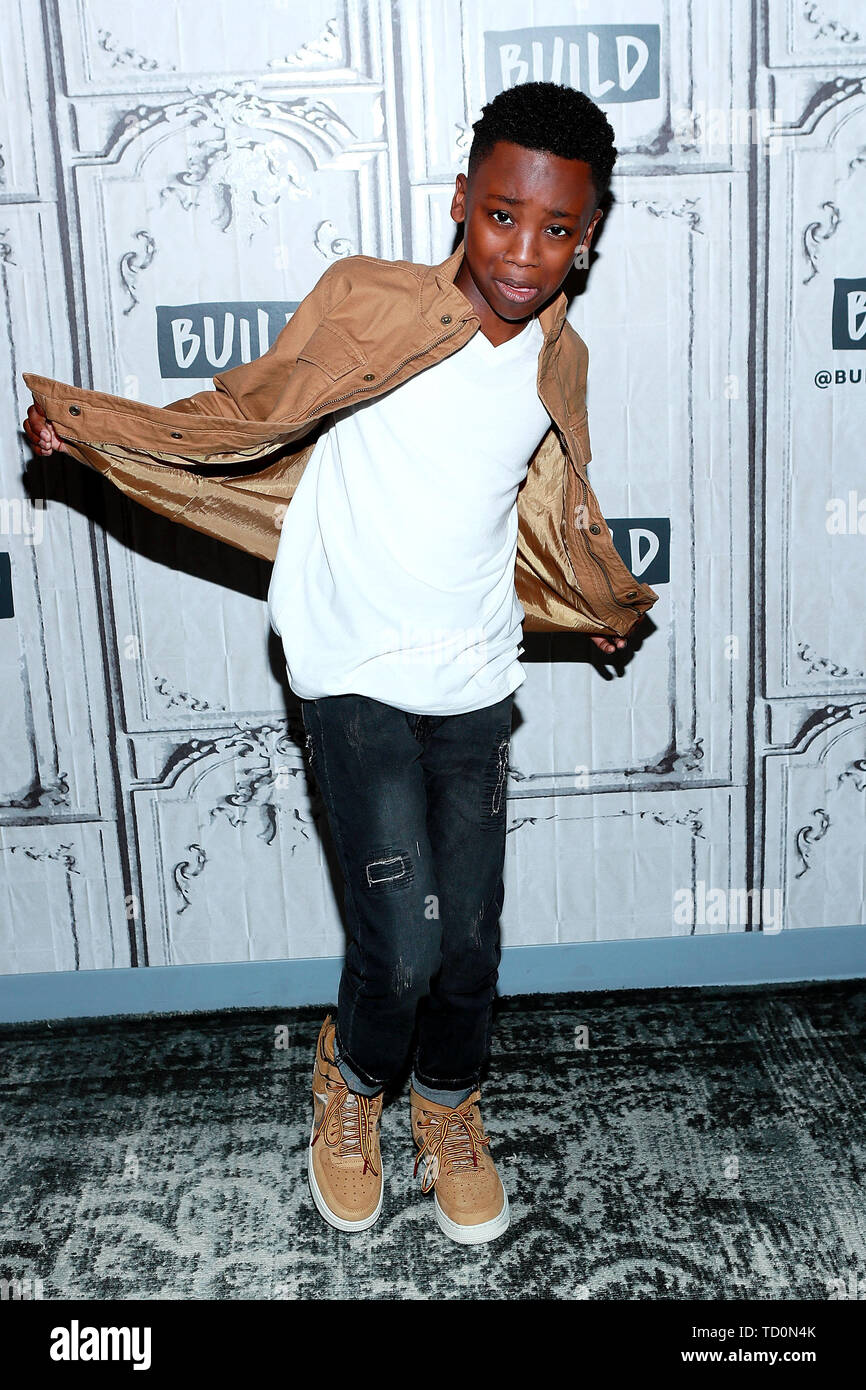 New York, USA. 10 June, 2019. Ramon Reed at the BUILD Speaker Series