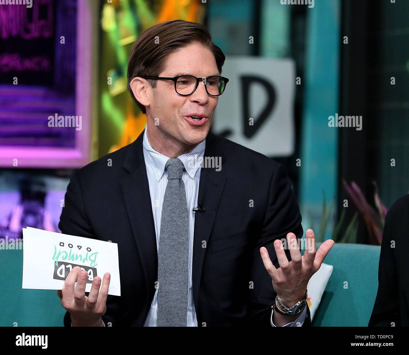 New York, NY, USA. 10th June, 2019. Frank DiLella inside for AOL Build