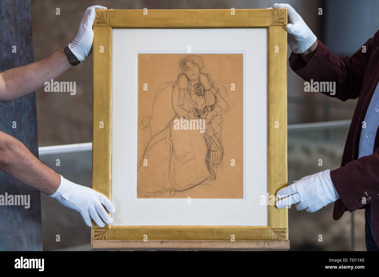Gustav Klimt - Portrait Marie Henneberg 1902 Stock Photo - Alamy
