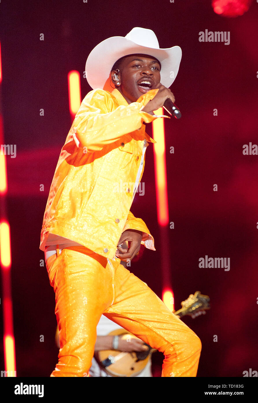 June 8, 2019 Nashville, Tennessee; USA Rap Artist LIL NAS X