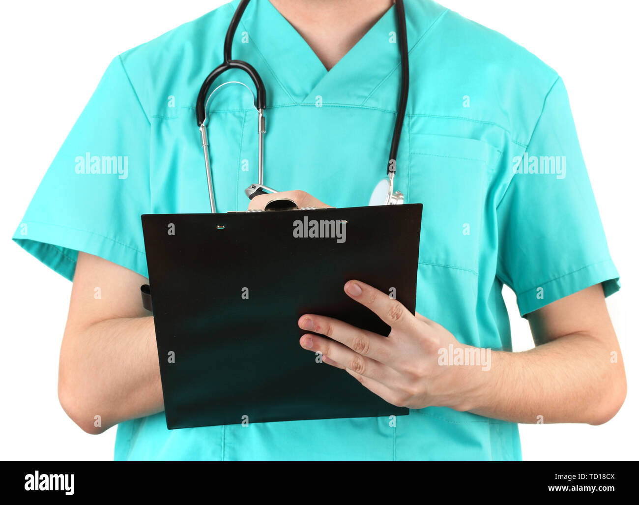 Doctors hand writing test hi-res stock photography and images - Alamy
