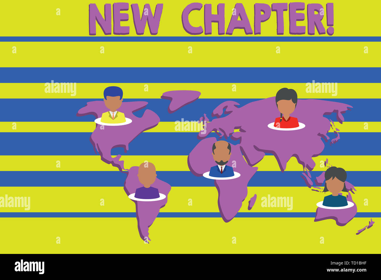 Conceptual hand writing showing New Chapter. Concept meaning Starting ...