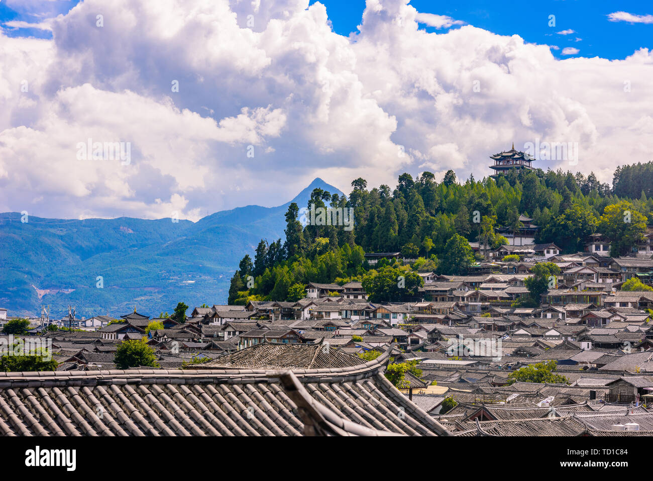 Ancient town of Lijiang Stock Photo