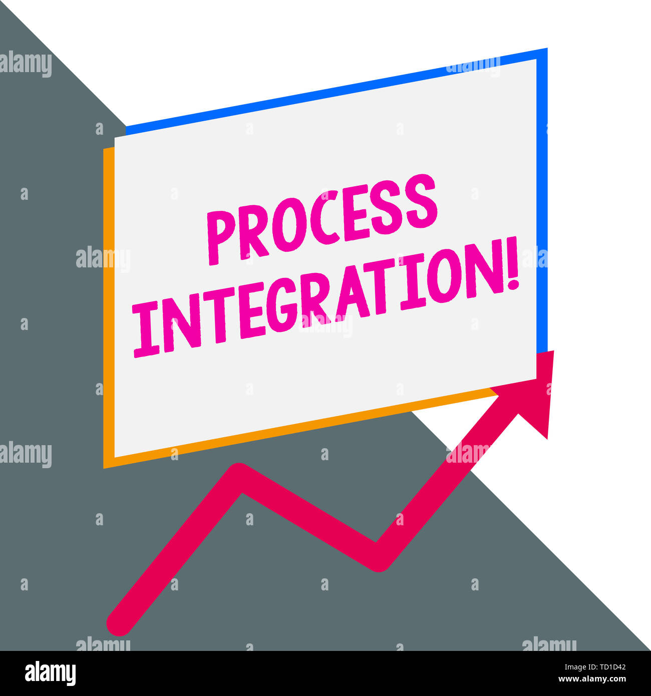 Conceptual hand writing showing Process Integration. Concept meaning ...