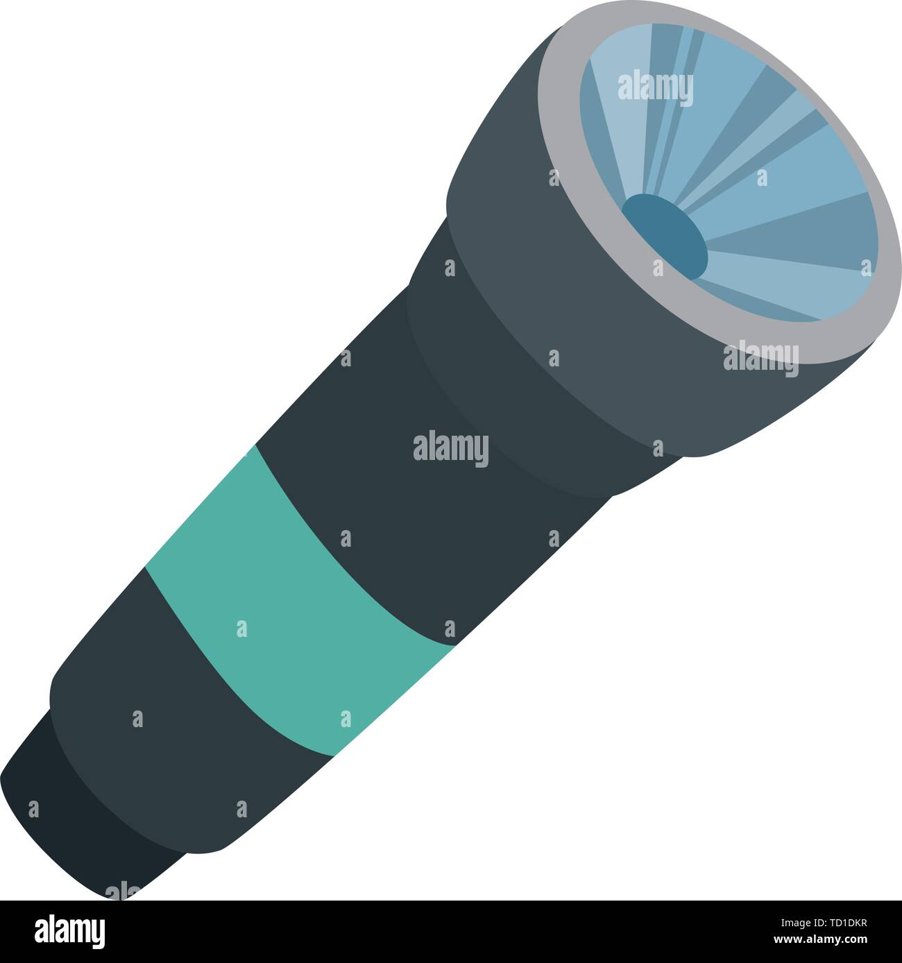 flash light lantern accessory icon Stock Vector Image & Art - Alamy