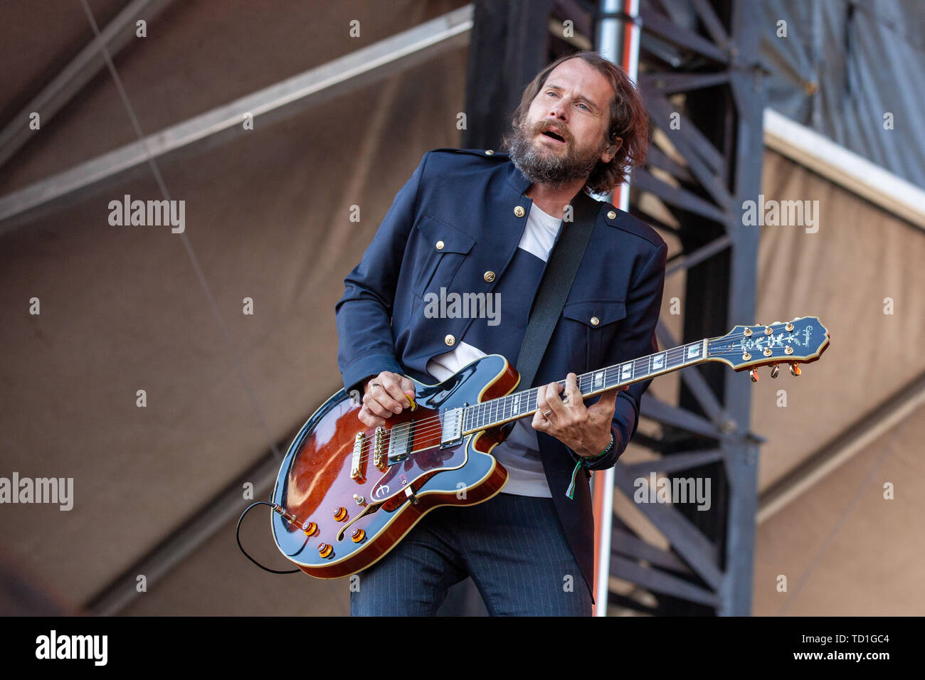 June 8, 2019 - Dana Point, California, U.S - BRIAN AUBERT of Silversun