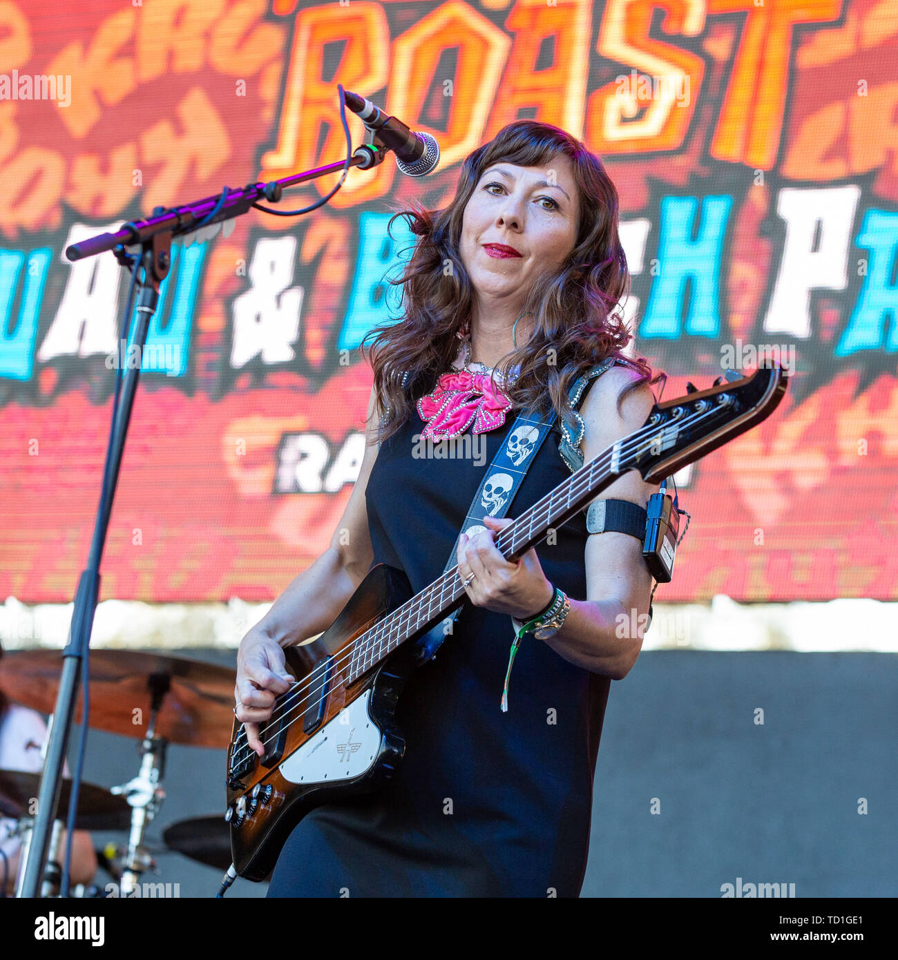 Nikki monninger of silversun pickups hi-res stock photography and