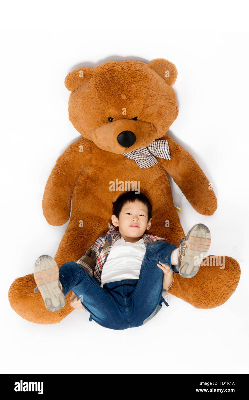 isolated naughty boy on white background Stock Photo - Alamy