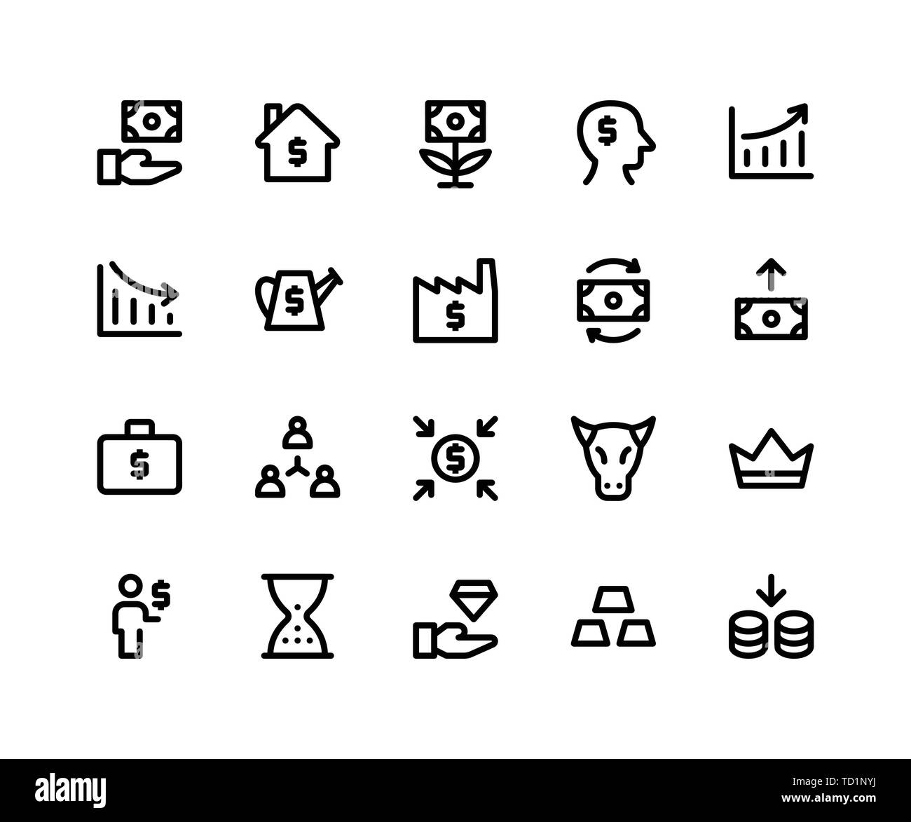 Money Base Black and White Stock Photos & Images - Alamy