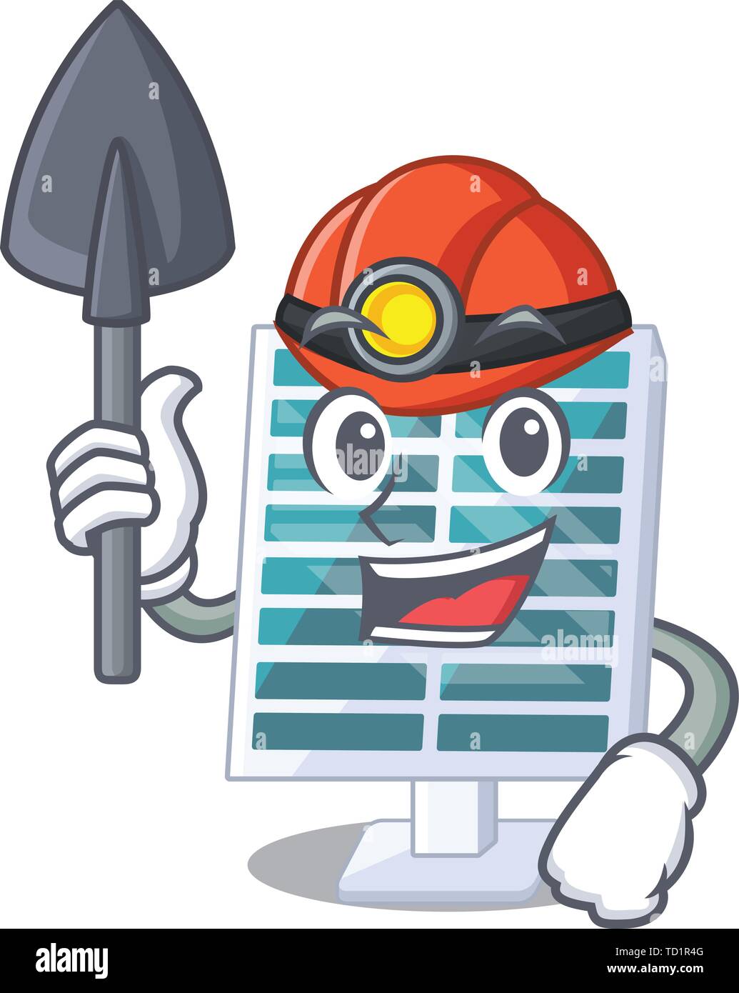 Panel Miner Shanghai environment Stock Vector Images - Alamy