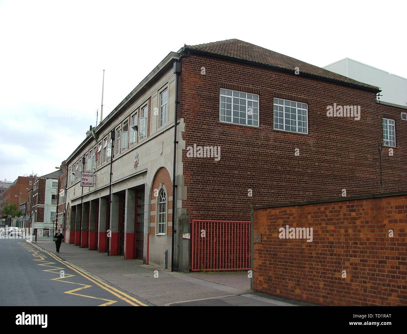 fire station, worship street, Hull Stock Photo Alamy