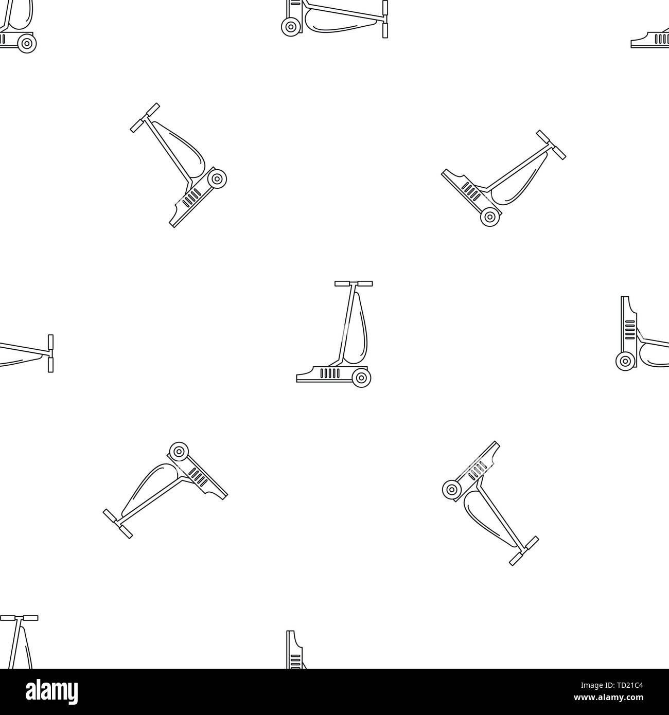 Commercial vacuum cleaner pattern seamless vector repeat geometric for any web design Stock Vector