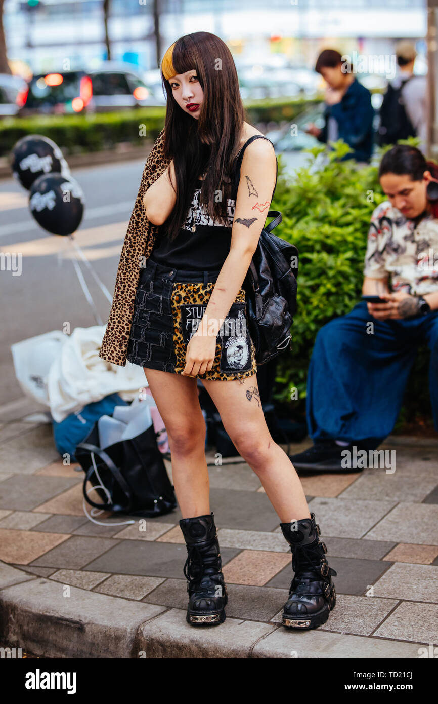 Japanese top grunge fashion