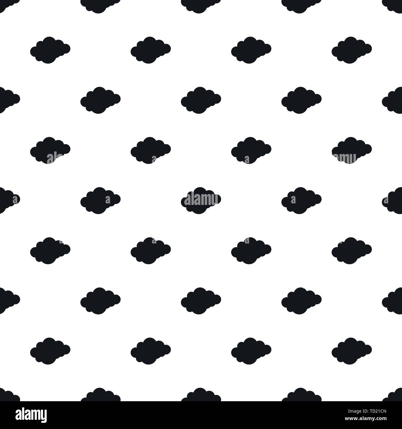 Cloud with downfall pattern seamless vector repeat geometric for any ...