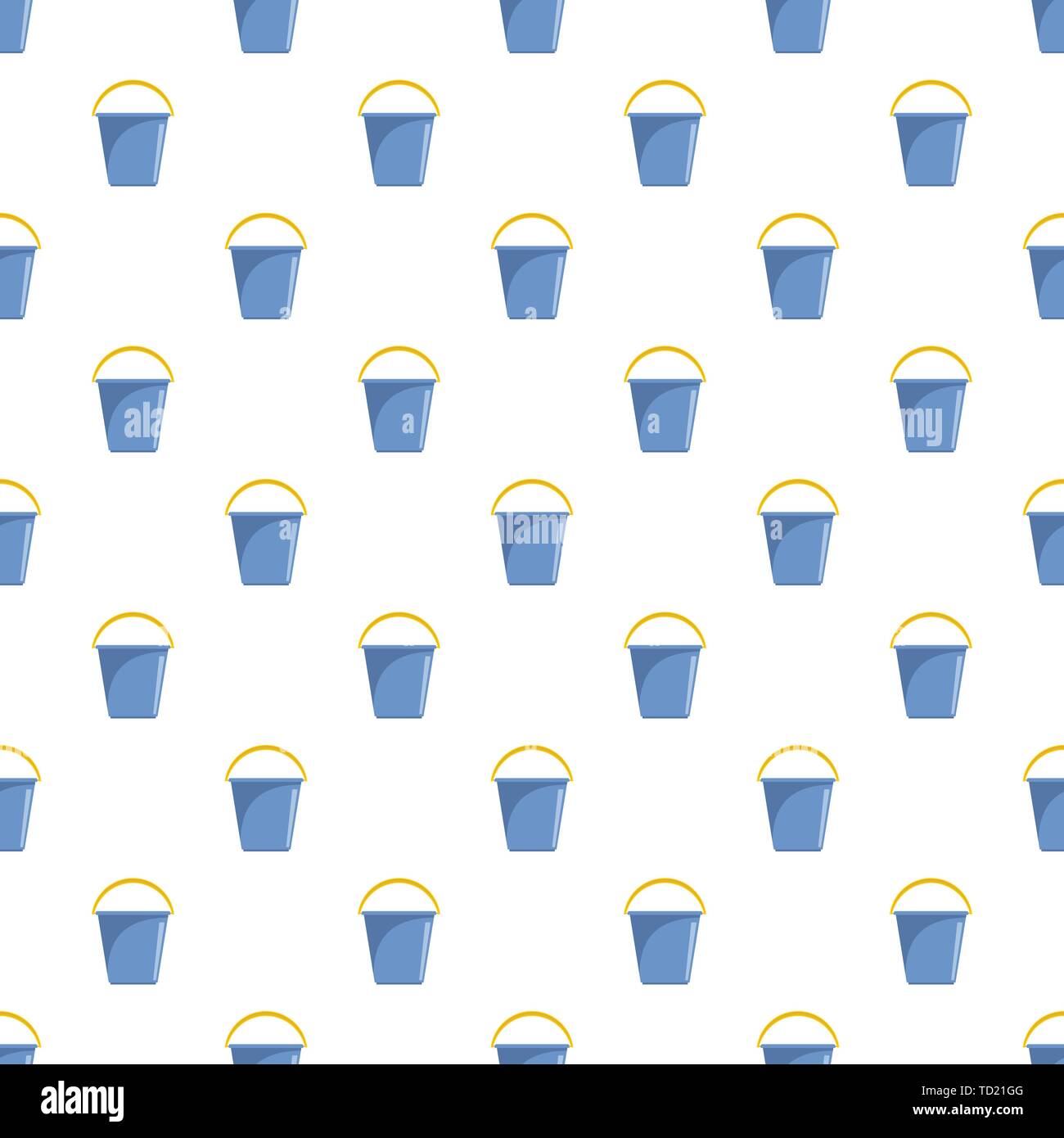 Pail pattern seamless vector repeat for any web design Stock Vector ...
