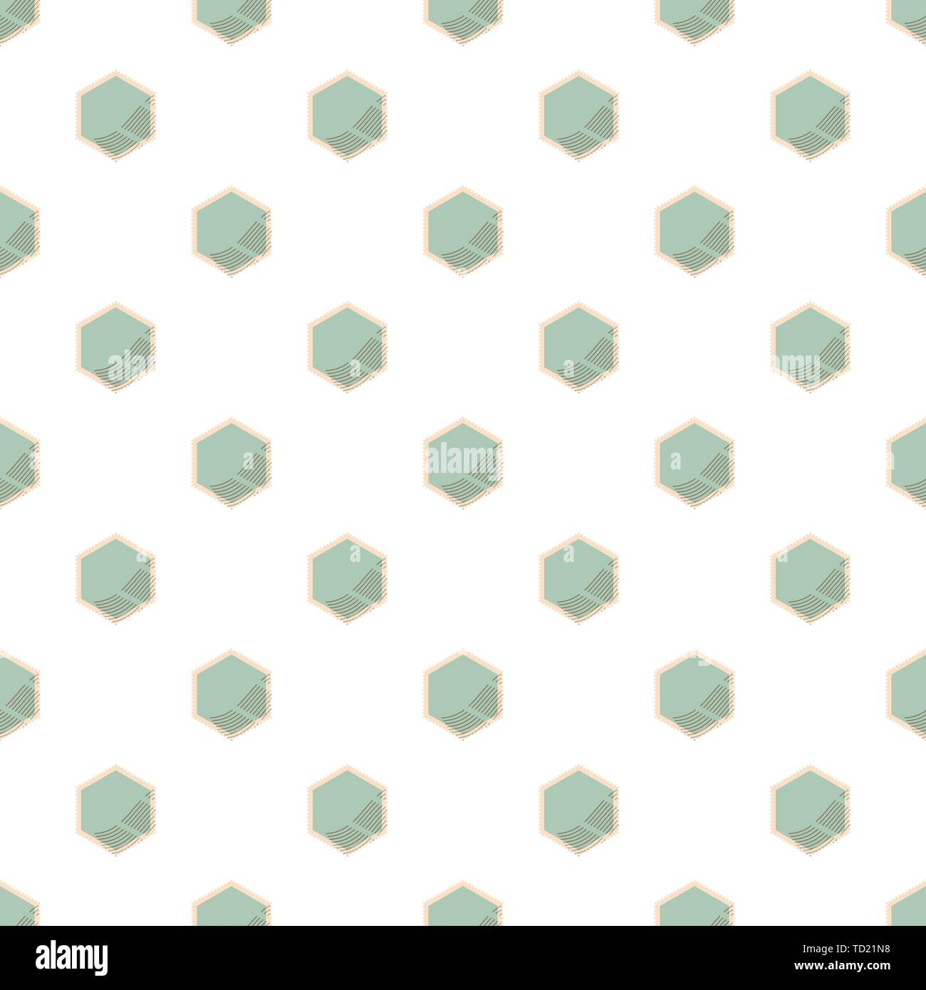 Repeating Stamp Pattern Formed postage stamp pattern seamless vector repeat for any web design ...