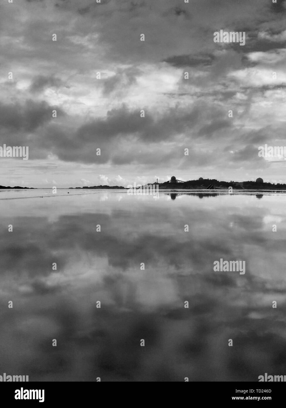 Black and white scenery photos Stock Photo - Alamy