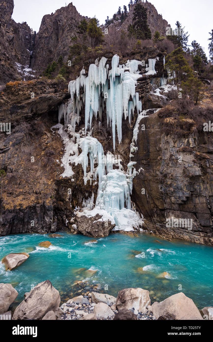 Ice water blends Stock Photo Alamy