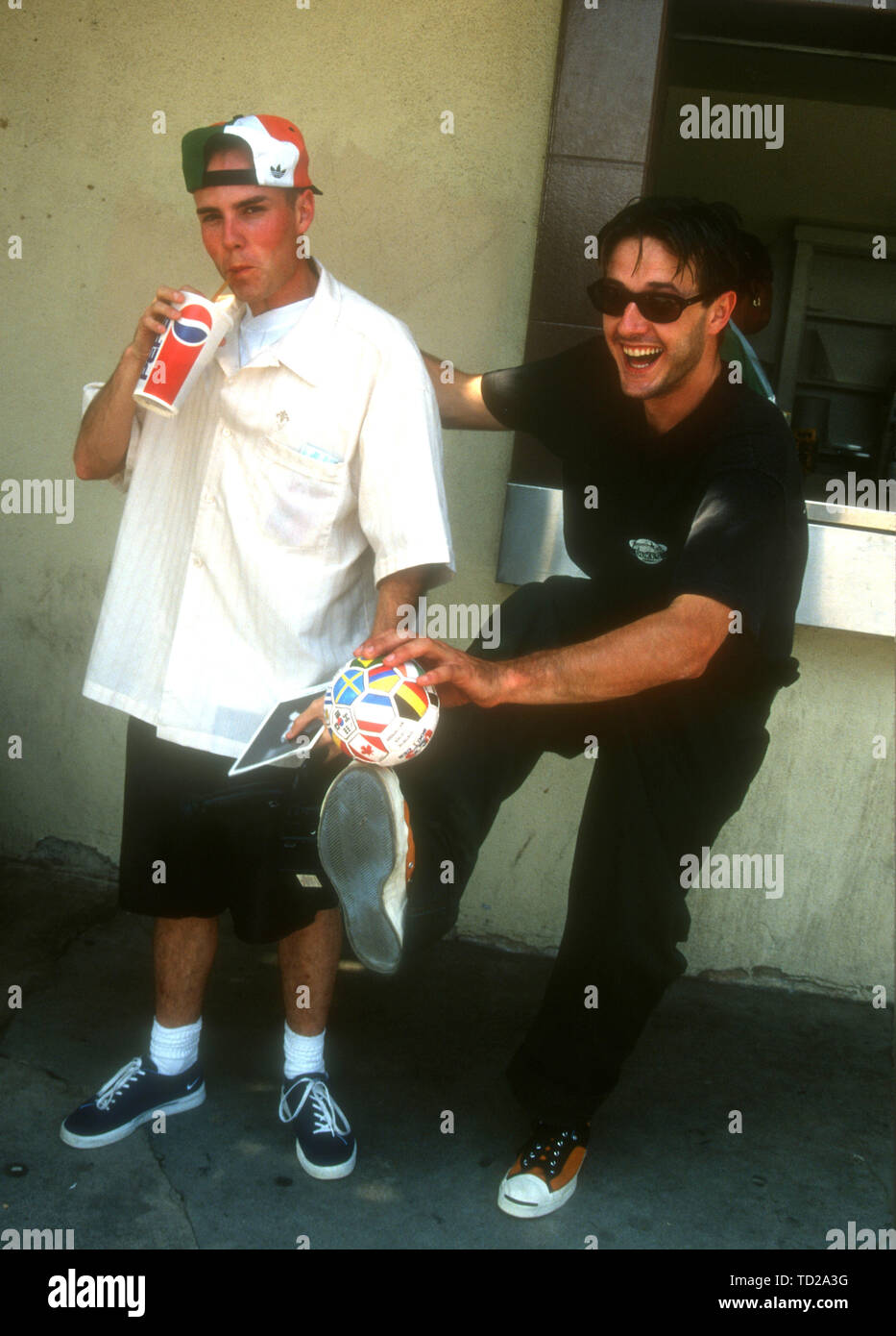 Los Angeles, California, USA 9th July 1994 Actor Shon Greenblatt and ...