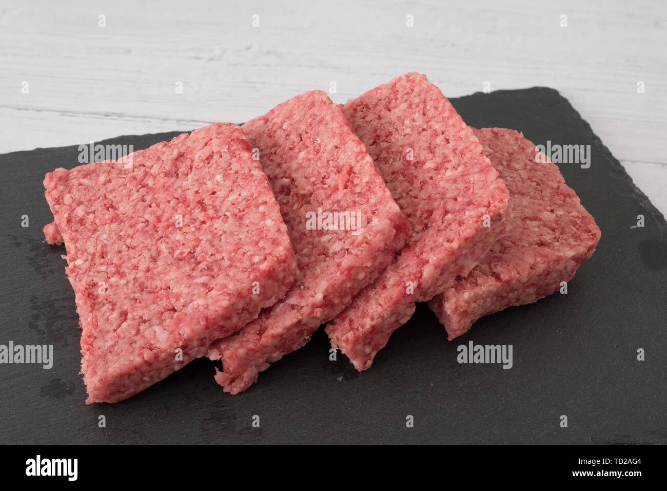Scottish Lorne or Squared Slice Sausage traditional Scottish produce