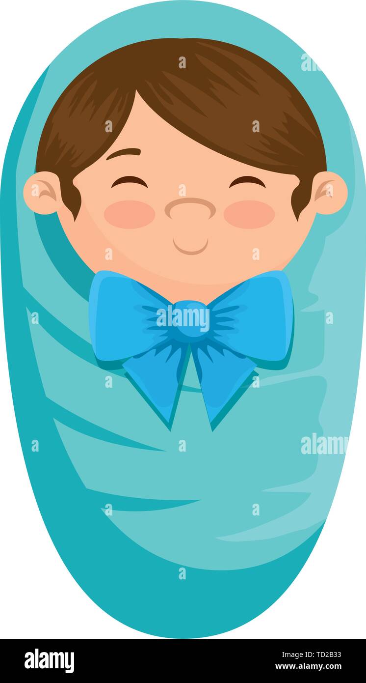 cute little boy baby icon Stock Vector Image & Art - Alamy