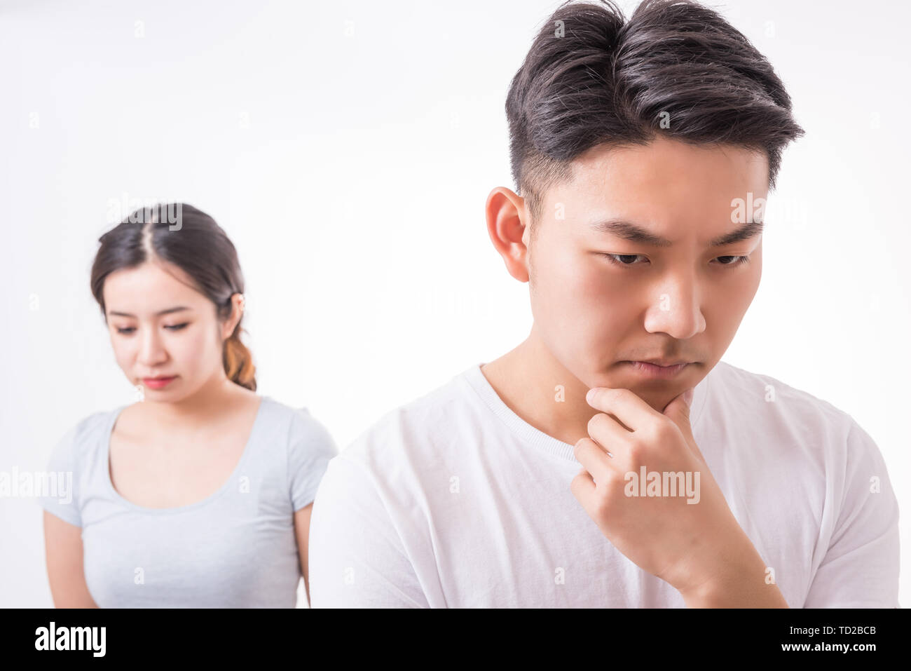 Fighting Couple Angry Emotional Problems Stock Photo 248988555