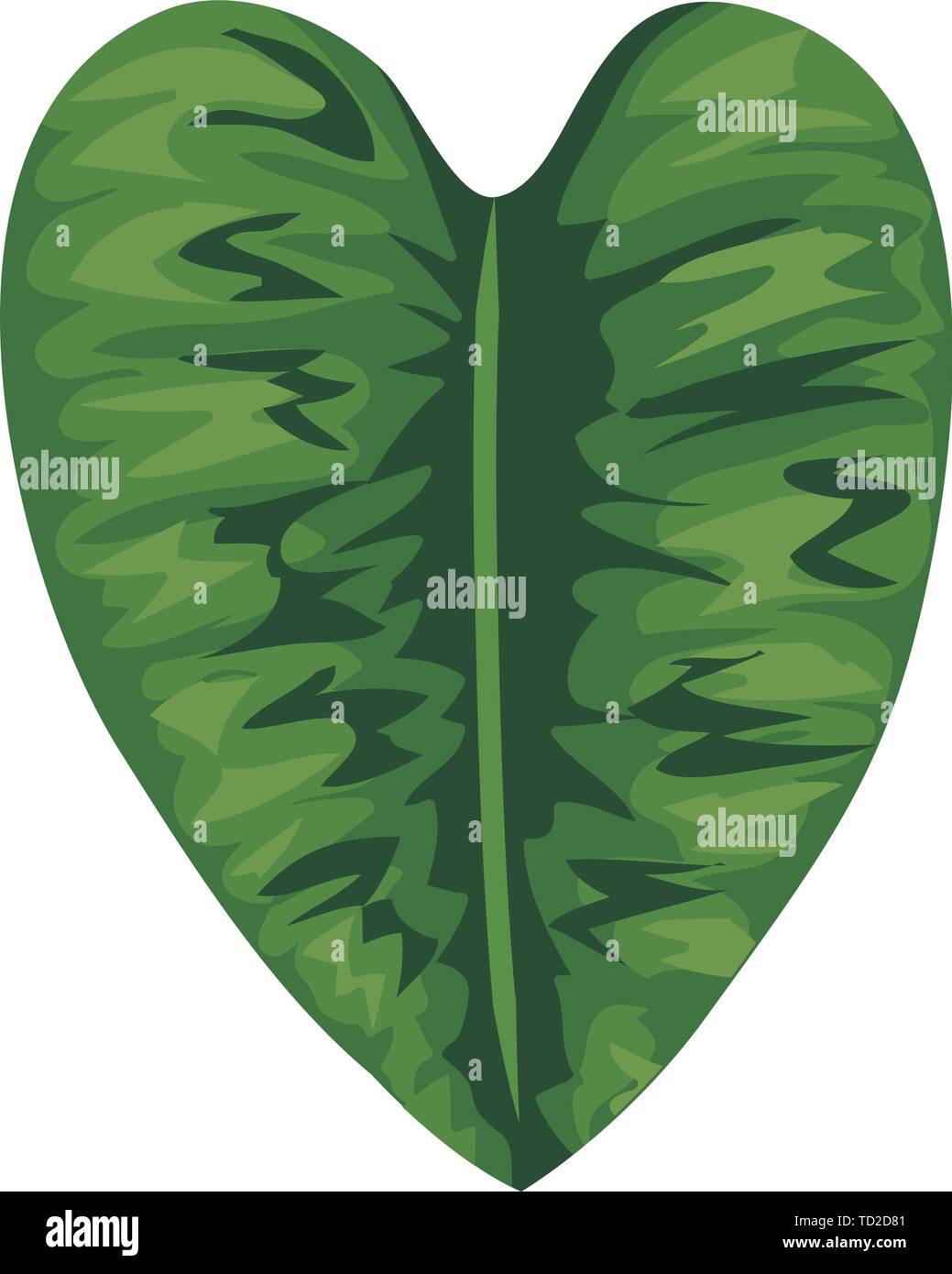 ecology leaf plant nature icon Stock Vector Image & Art - Alamy