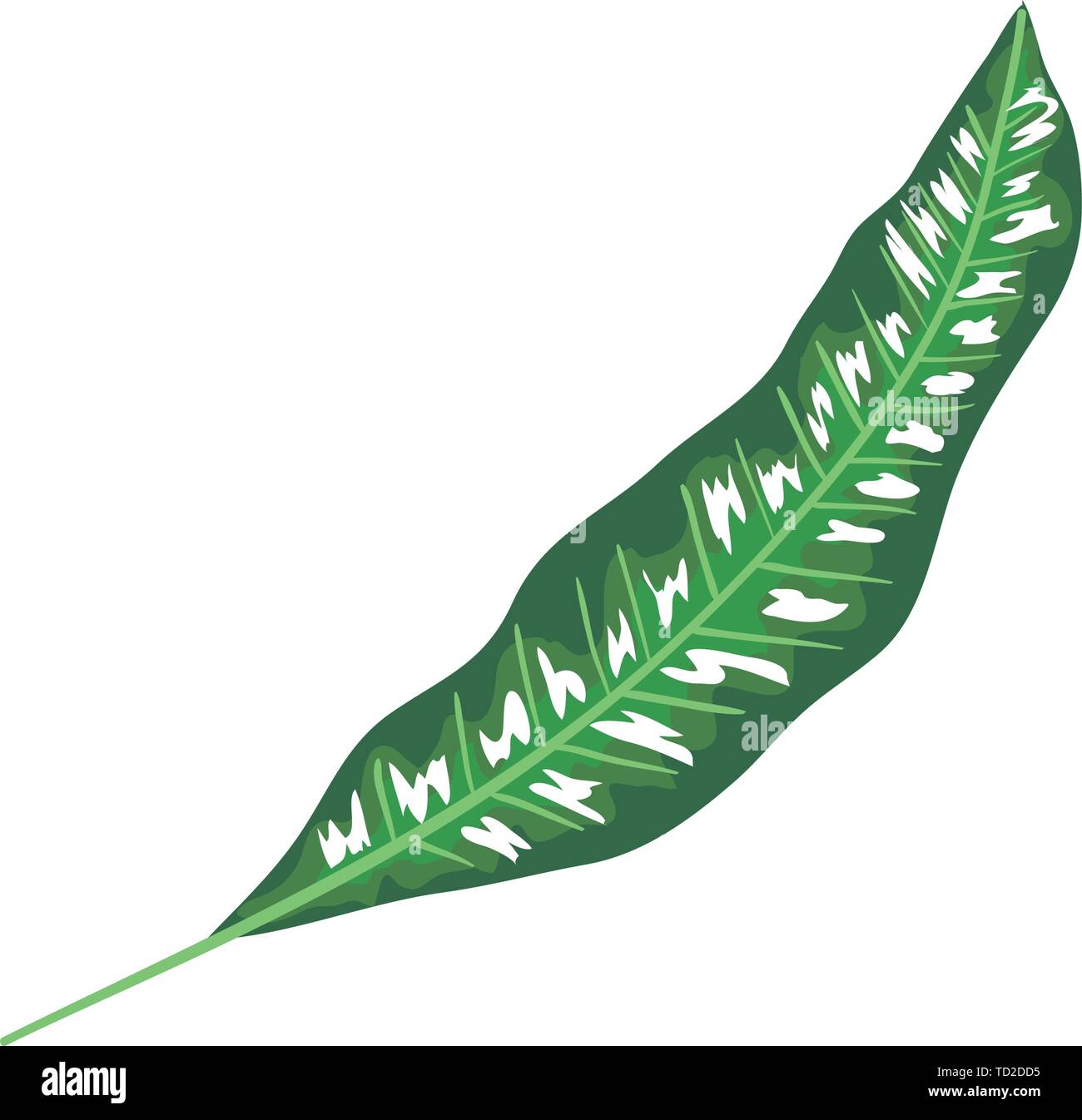 ecology leaf plant nature icon Stock Vector Image & Art - Alamy
