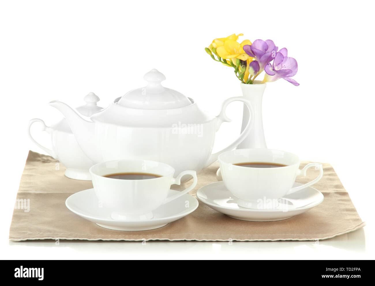 Beautiful tea Cut Out Stock Images & Pictures - Alamy