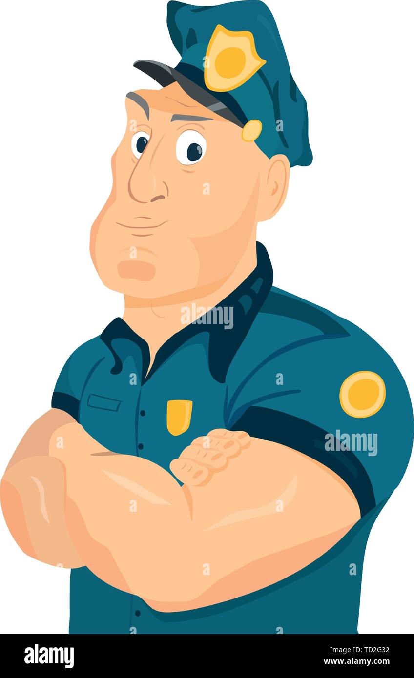 Cartoon character funny policeman hi-res stock photography and images - Alamy Cartoon character funny policeman hi-res stock photography and images - Alamy