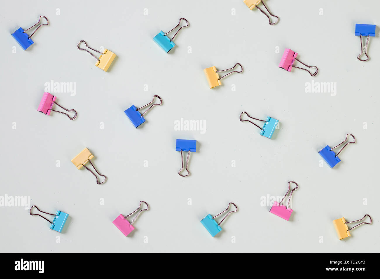 flat paper clips