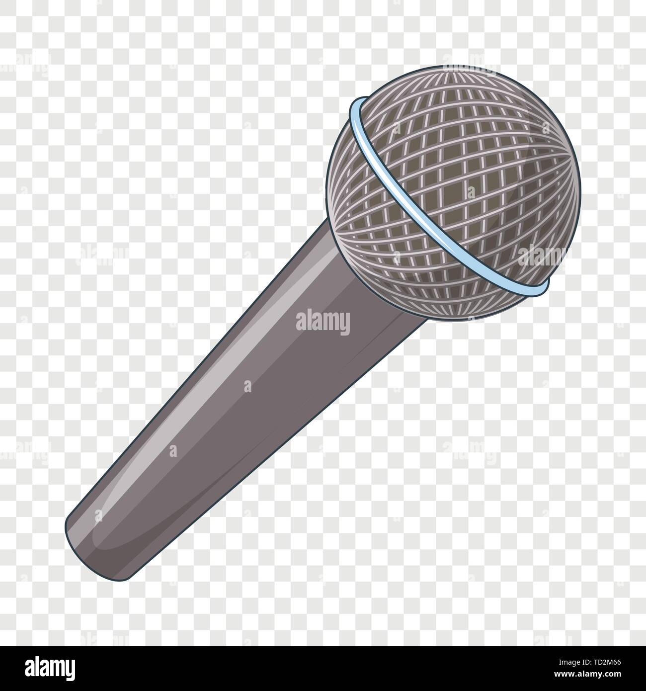 Microphone icon, cartoon style Stock Vector Image & Art Alamy