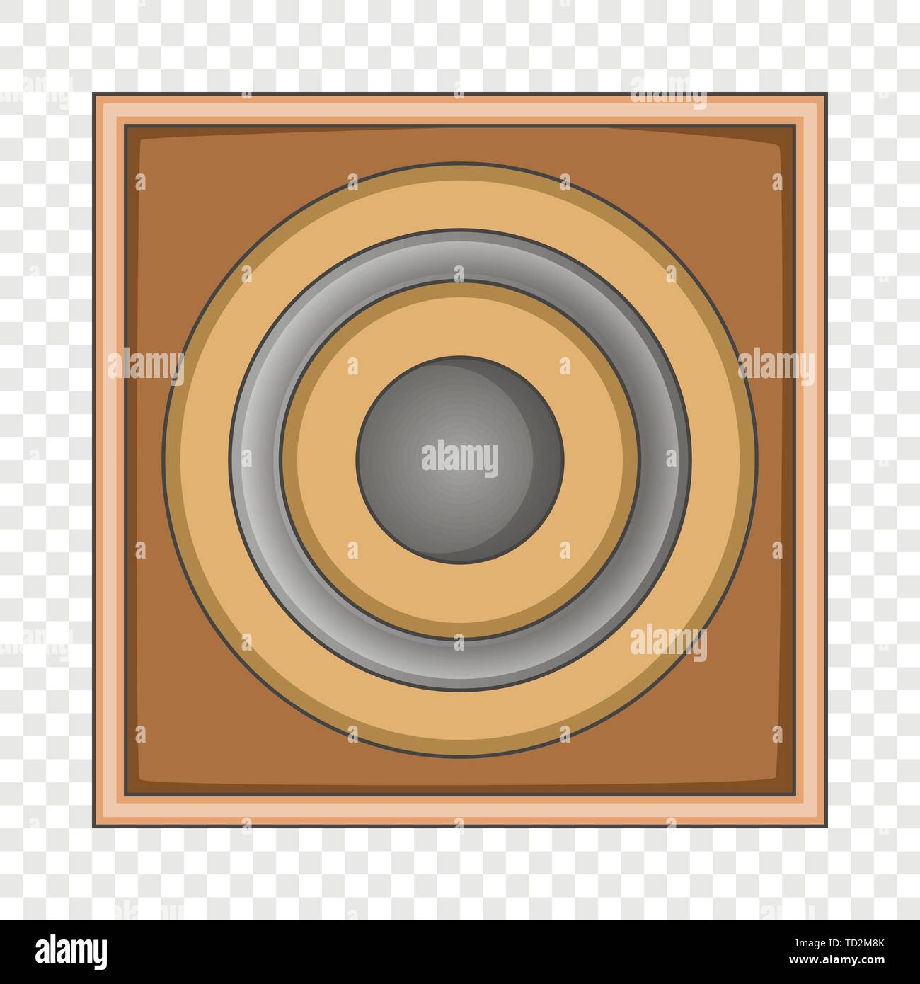 Audio speaker icon, cartoon style Stock Vector Image & Art - Alamy