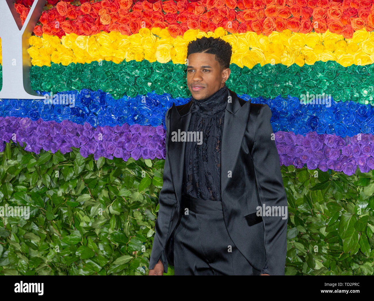 Jeremy Pope attends the 73rd annual Tony Awards at Radio City Music