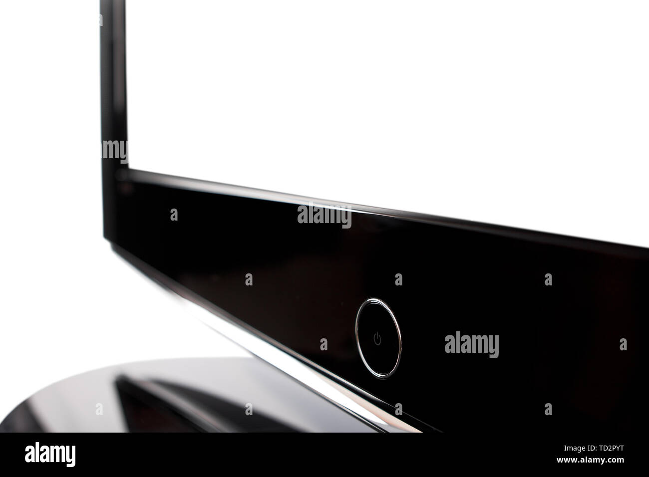 A modern LCD television TV Stock Photo - Alamy