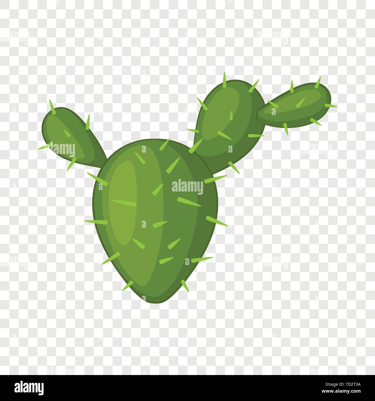 Prickly pear icon, cartoon style Stock Vector Image & Art - Alamy