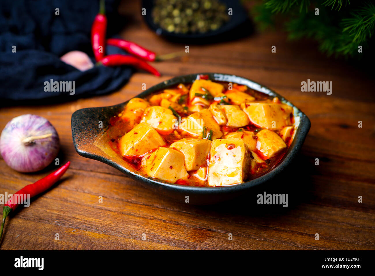 Gourmet Mapo tofu Stock Photo - Alamy