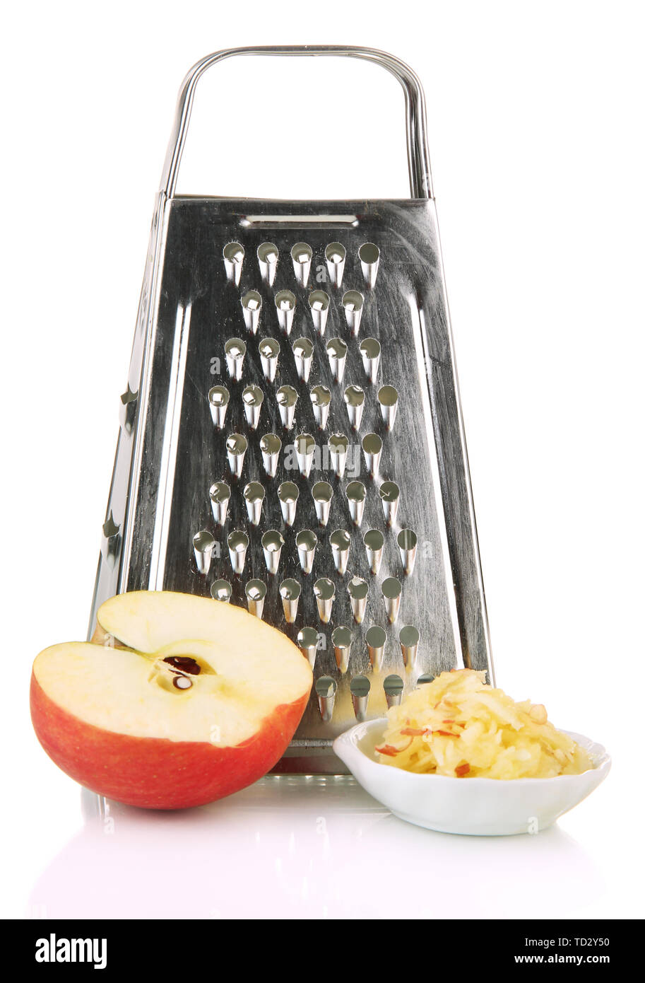 Grater and apple stock image. Image of palatable, apple - 7885777