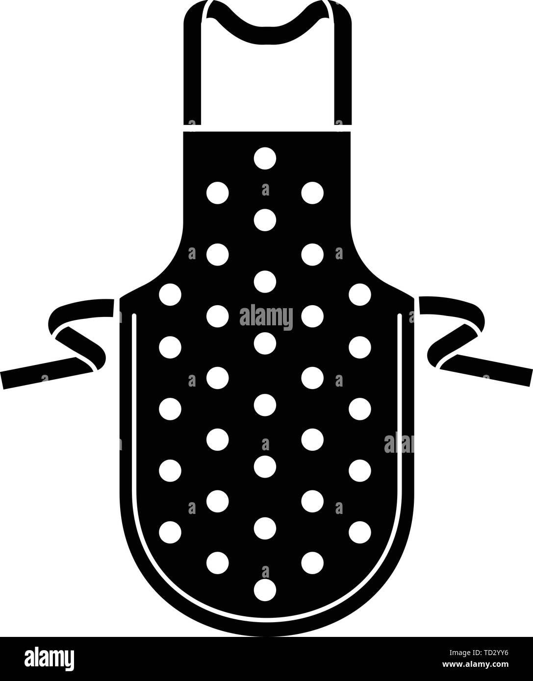 Dotted apron icon, simple style Stock Vector Image & Art - Alamy