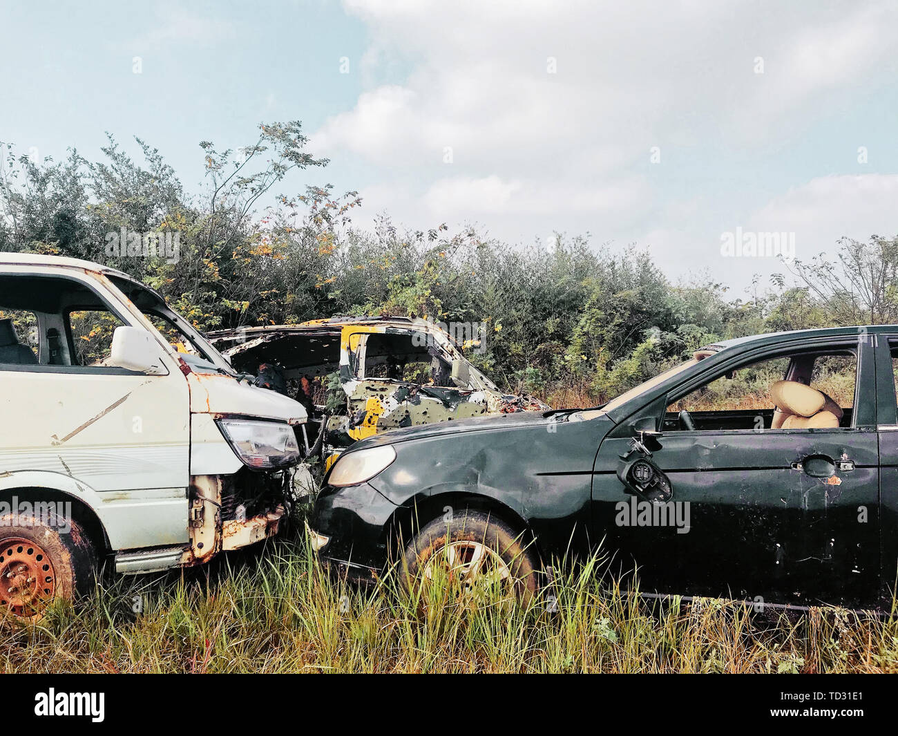 Abandoned military vehicles hi-res stock photography and images - Alamy