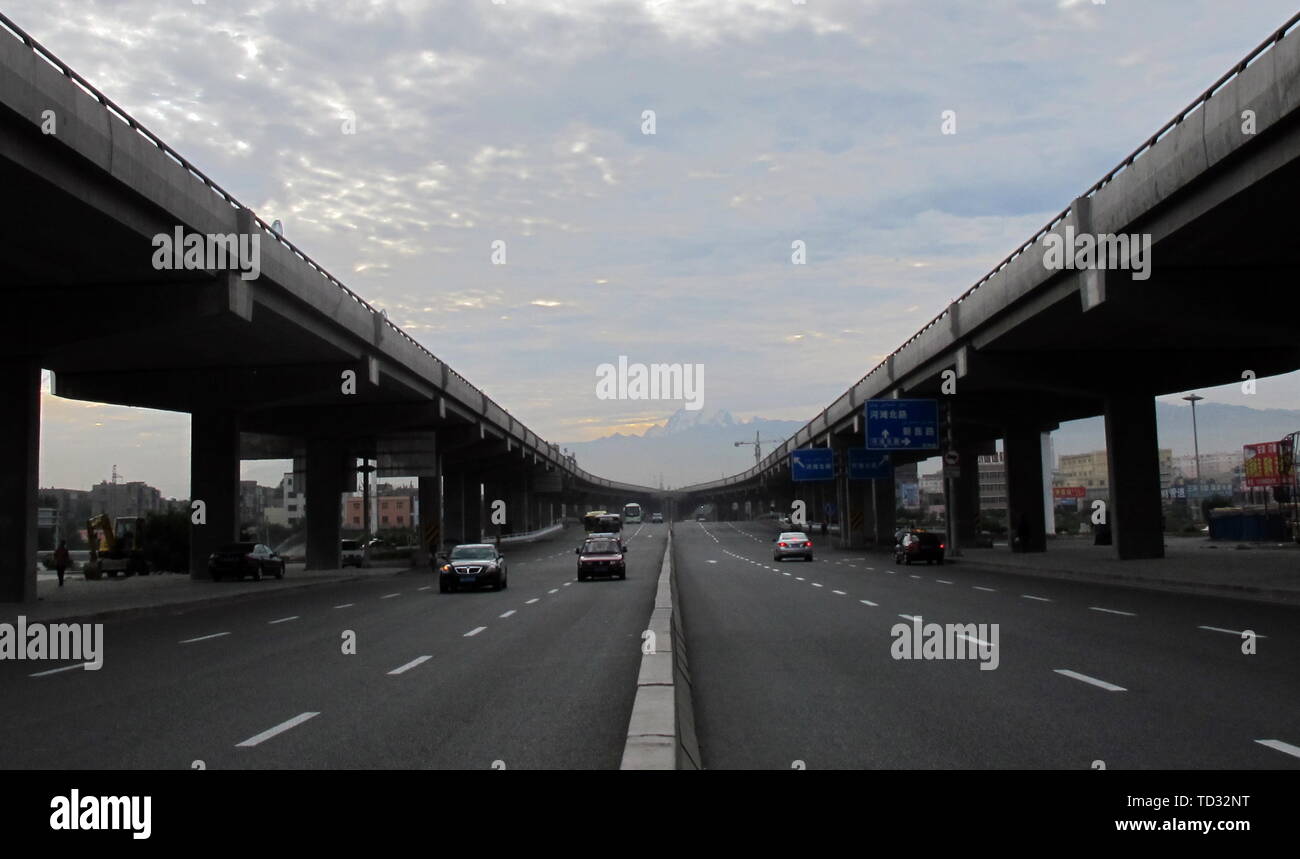 This is a photo of a group of homes and buildings Stock Photo Alamy