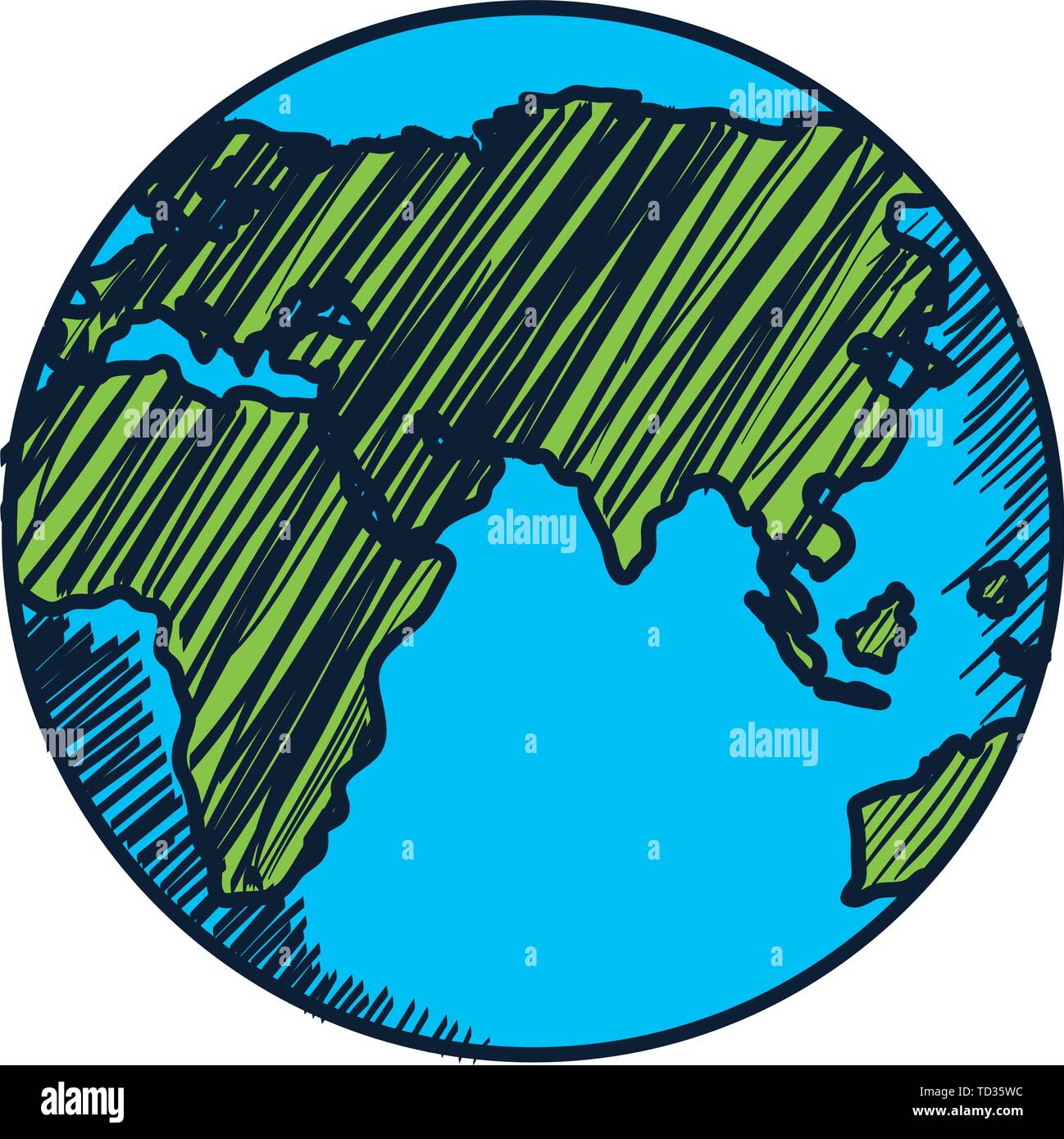 world planet earth isolated icon Stock Vector Image & Art - Alamy