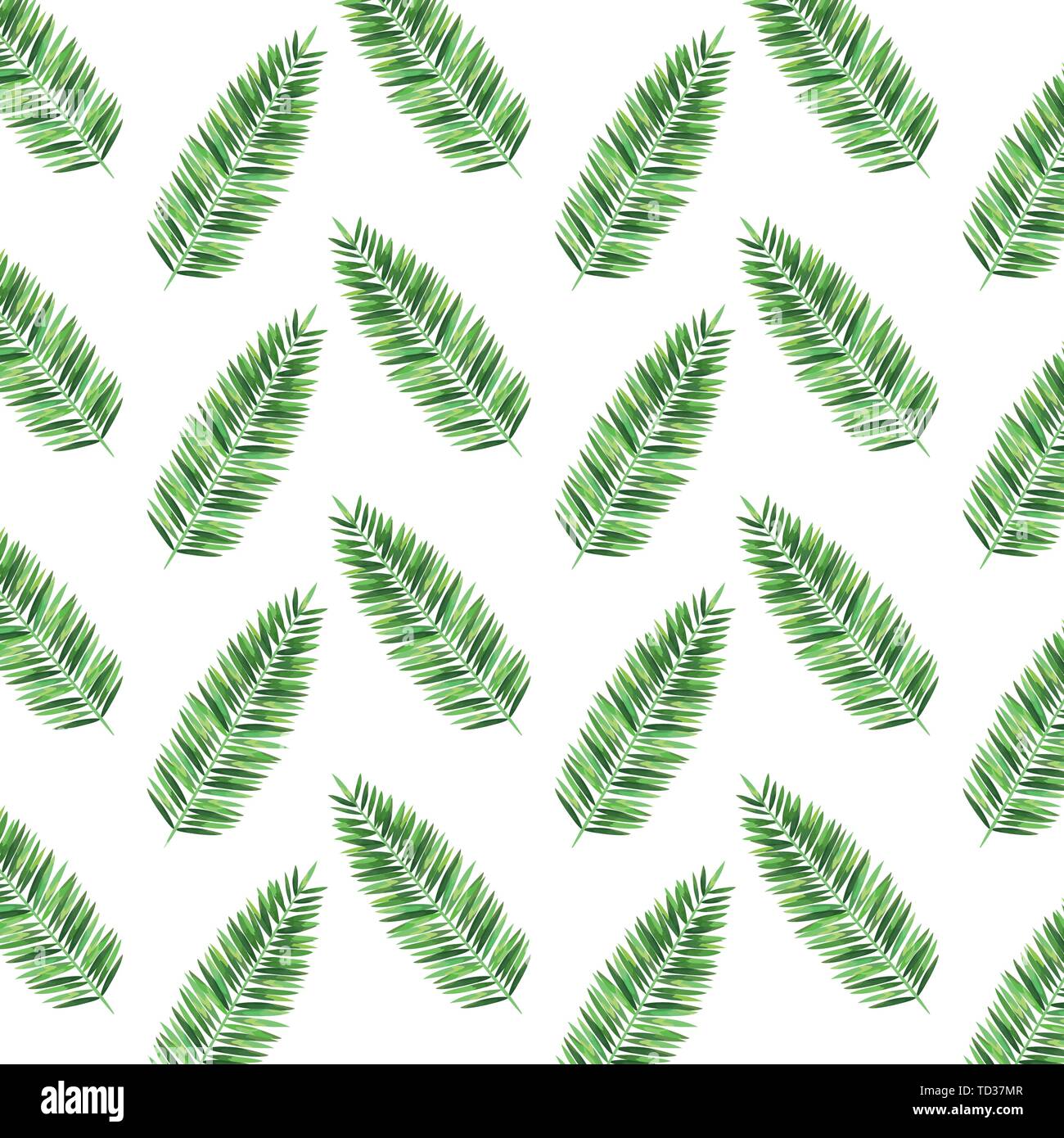 exotic and tropical leafs plant pattern Stock Vector Image & Art - Alamy